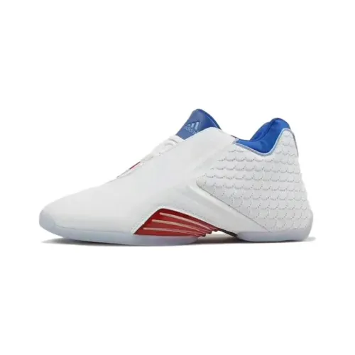 Adidas T Mac 3 Basketball Shoes Men Low-Top White/Red/Blue