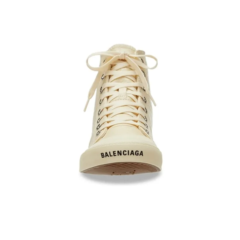 Balenciaga Paris High Top Trainers White Women's-3