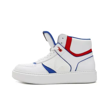 Satchi Skateboard Shoes Men High Top White