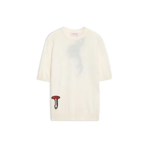 Lanvin T-Shirts Unisex Beige