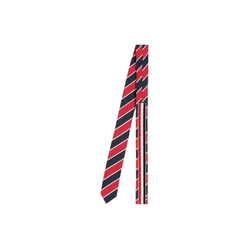 THOM BROWNE Ties Men Red/Black