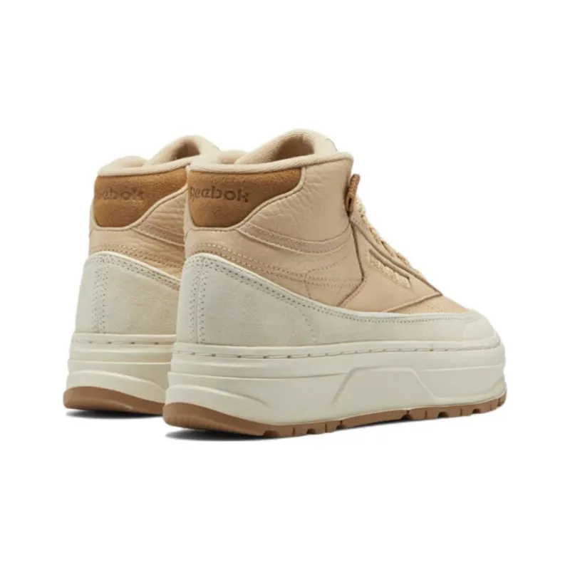 Reebok Women's Club C Geo Mid 'Weathered Beige' Women's-3