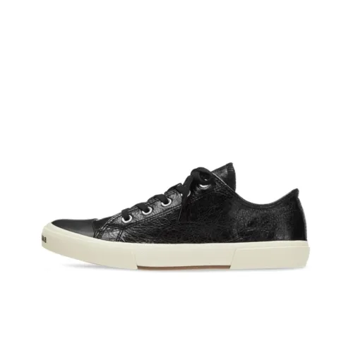 Balenciaga Paris Low Top Leather Sneaker Black