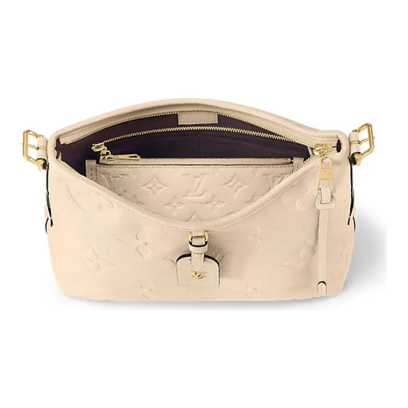 LOUIS VUITTON Empreinte Soft Grain Leather Combo Bag, Handbag, Shoulder Bag Women's White-7