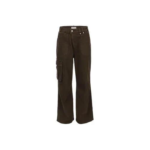 URBAN REVIVO Cargo Pants Women's Khaki