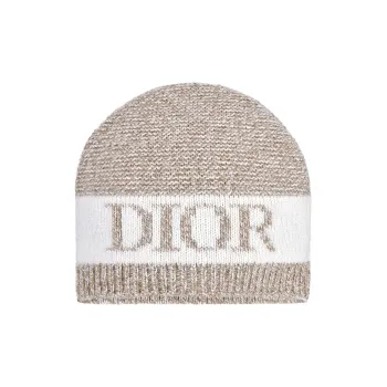 DIOR Beanies Kids Light Umber/White