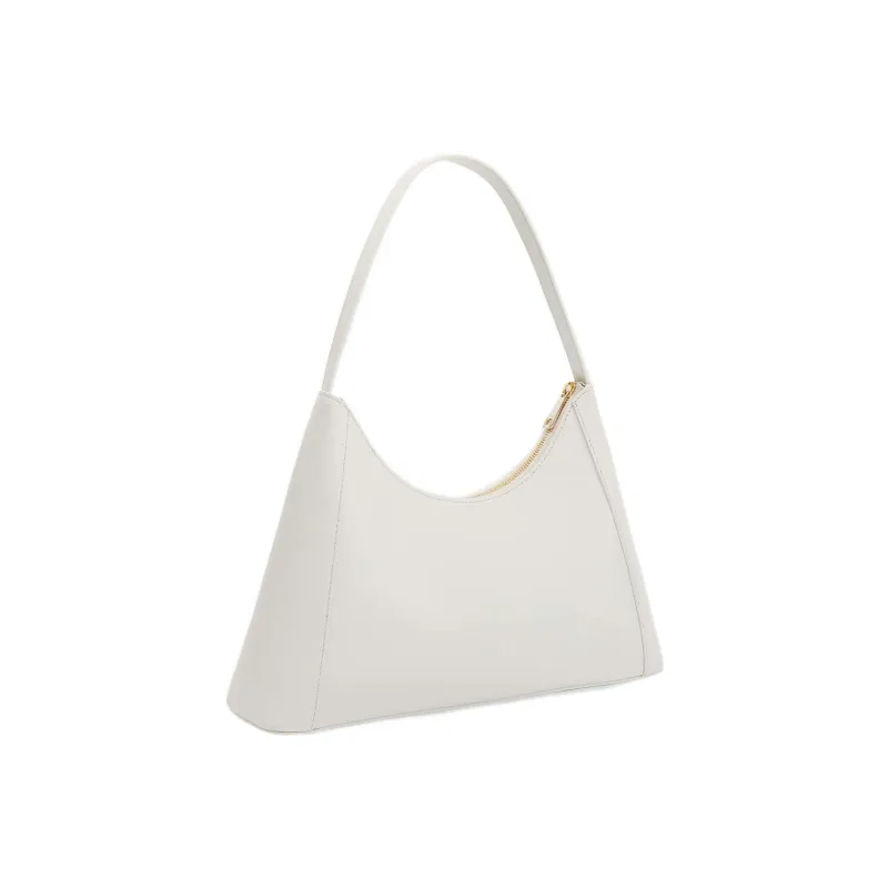 Furla Diamante Calfskin Handbag, Shoulder Bag Trumpets Women's White-2