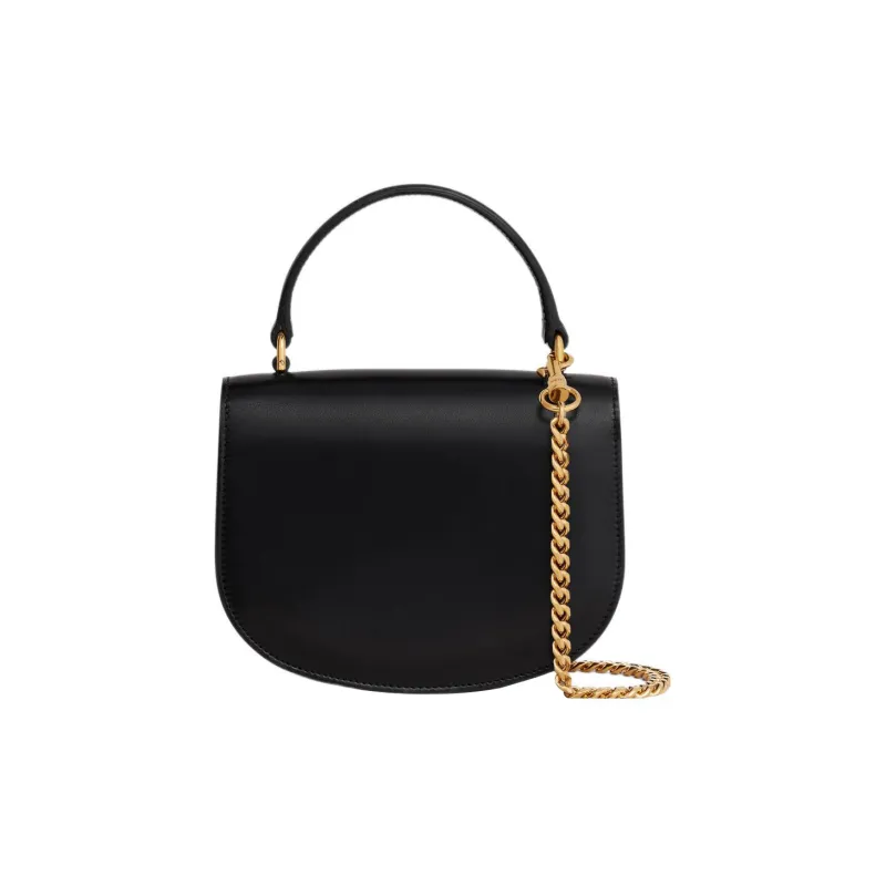 CELINE BesaceTriomphe Shiny Cow Leather Shoulder Bag Crossbody Bag Handbag Mini Women's Black-1