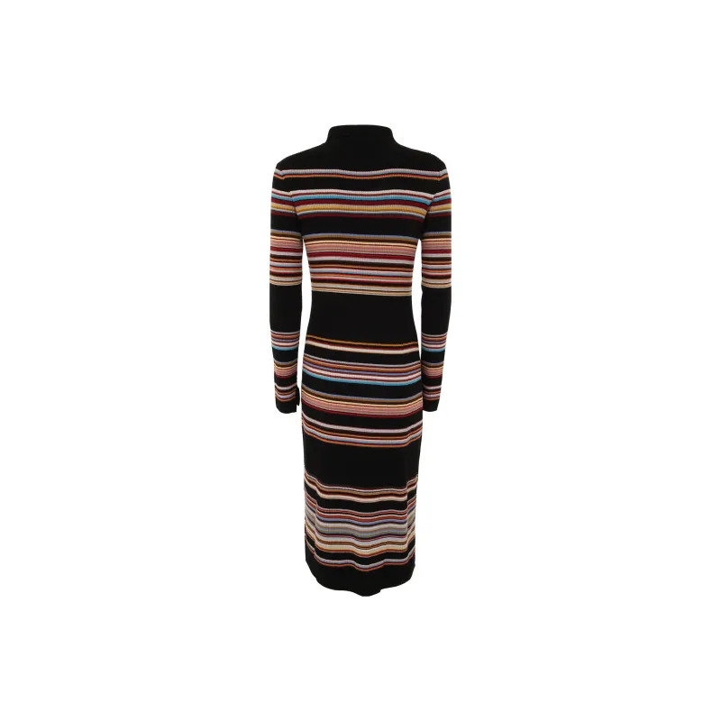 Paul Smith Paul Smith Classic Striped Series Long-Sleeved Dresses Women's Multicolor-1