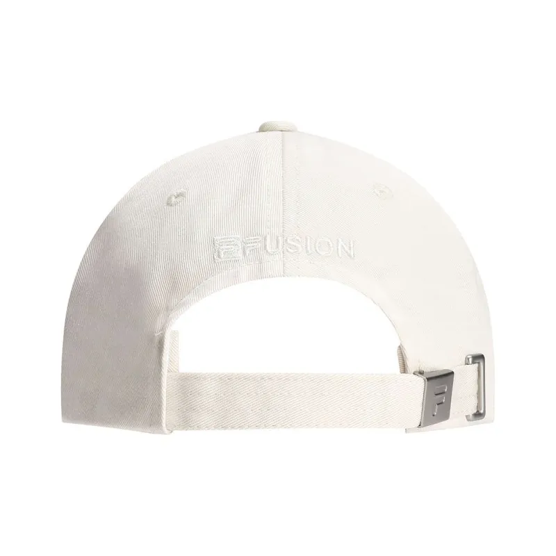 FILA FUSION Cotton Baseball Caps Unisex Ecru-2