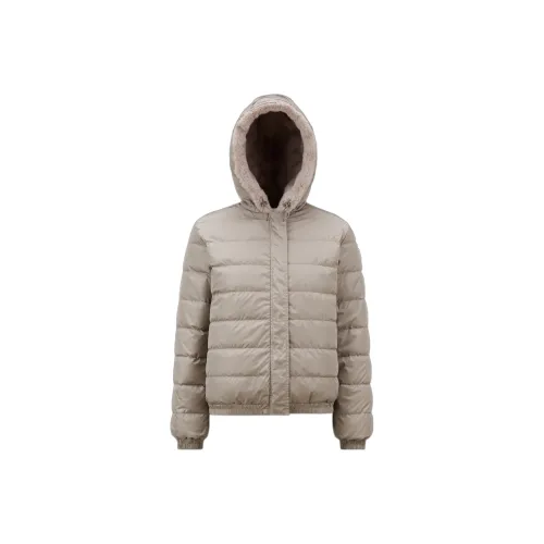 Moncler Down Jackets Women's Beige