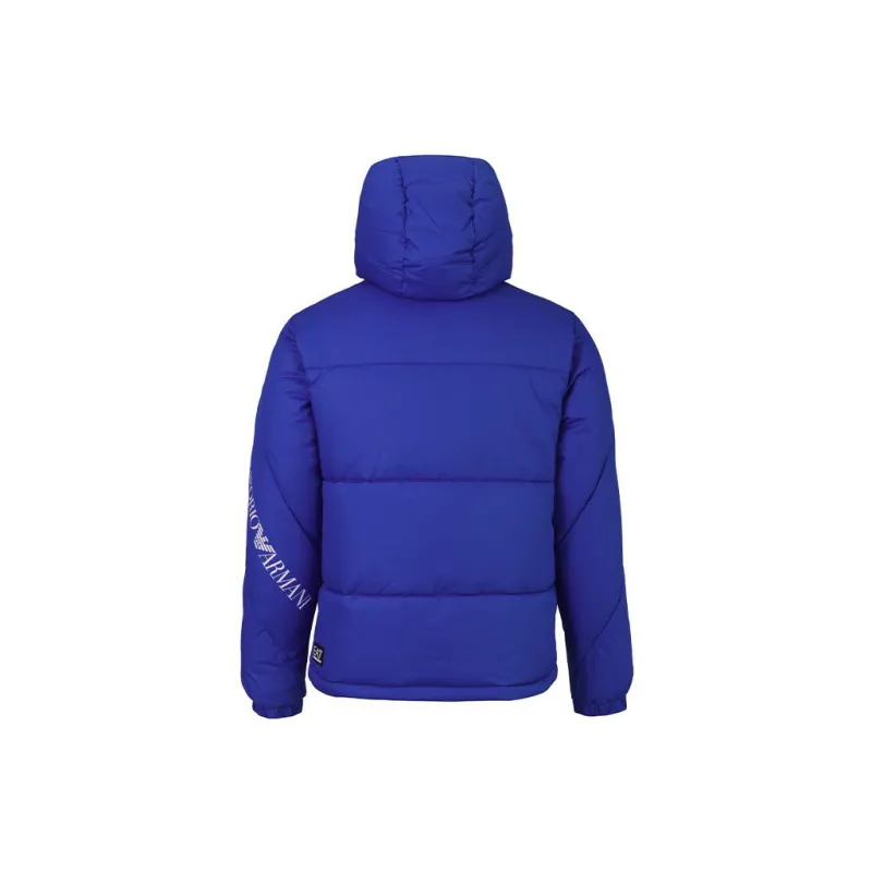EMPORIO ARMANI EA7 Puffer Jackets Men Blue-2