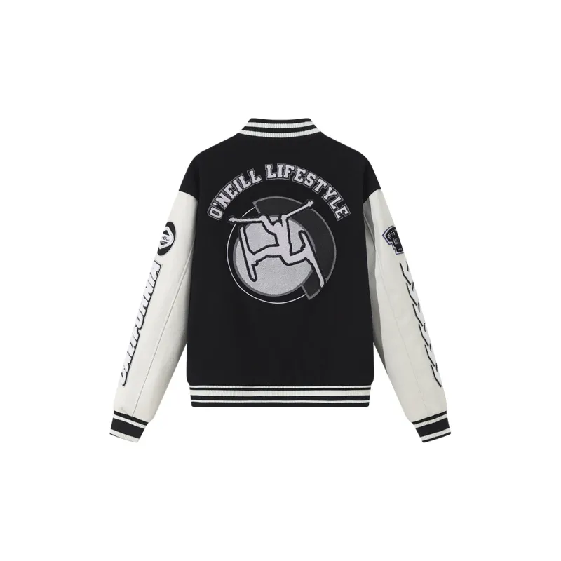 O'Neill Baseball Jerseys Unisex Black-1