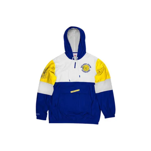 Mitchell Ness Jackets Unisex Blue