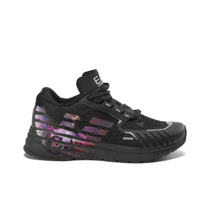 EMPORIO ARMANI EA7 Low-Top Sports Casual Shoes Unisex Black-1