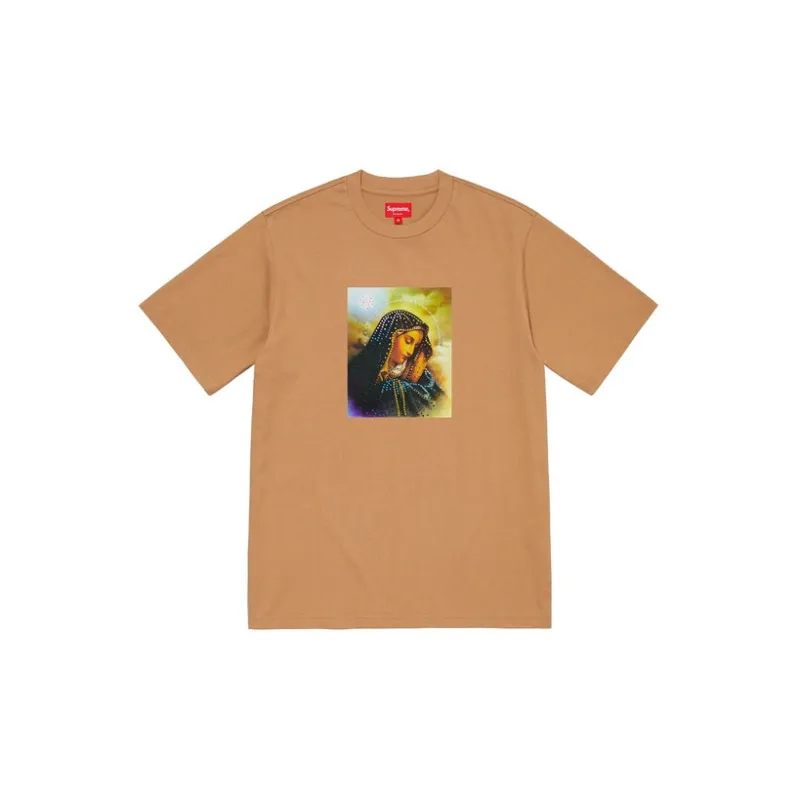 Supreme Mary Rhinestone S/S Top-2
