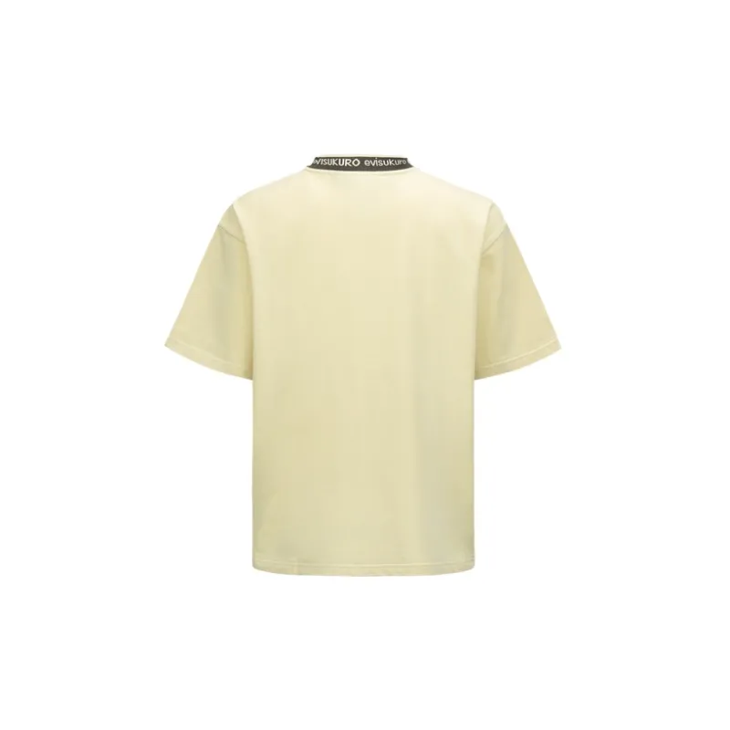 EVISU Drop Shoulder Sleeve T Shirt Men's-3