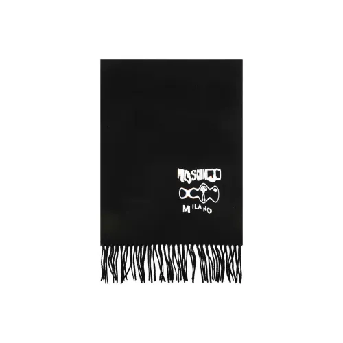 MOSCHINO Knit Scarves Women's Black