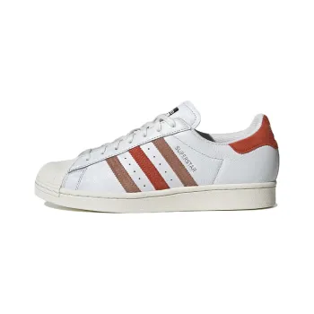 Adidas Originals Superstar Crystal White Preloved Red