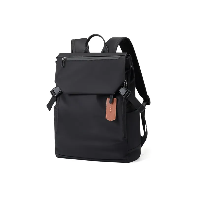GOLF Oxford Backpack Large Size Men's Black/Gray-0