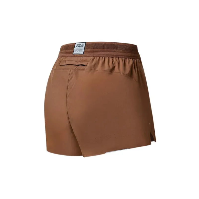 FILA Casual Shorts Women's Leather Brown-1