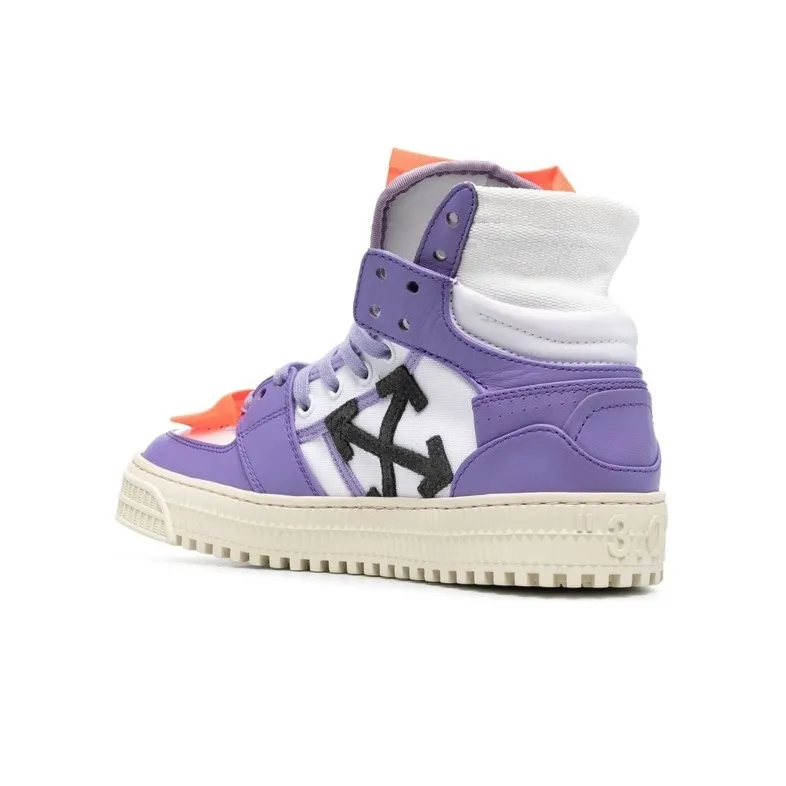 OFF WHITE 3.0 Off Court Leather White Purple Women's-2