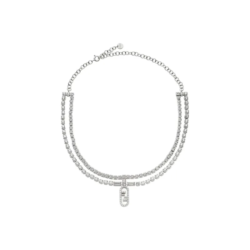 FENDI Necklaces Women's Silver-0