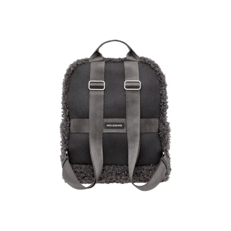 MOLESKINE Polyester Laptop Bag Travel Bag Backpack Regular Unisex Gray-3