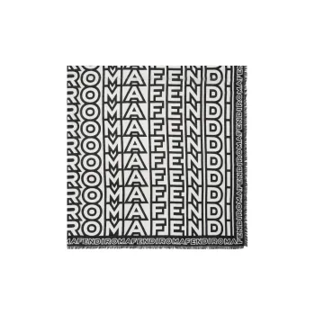FENDI By Marc Jacobs Shawl Two Tone Wool Shawl