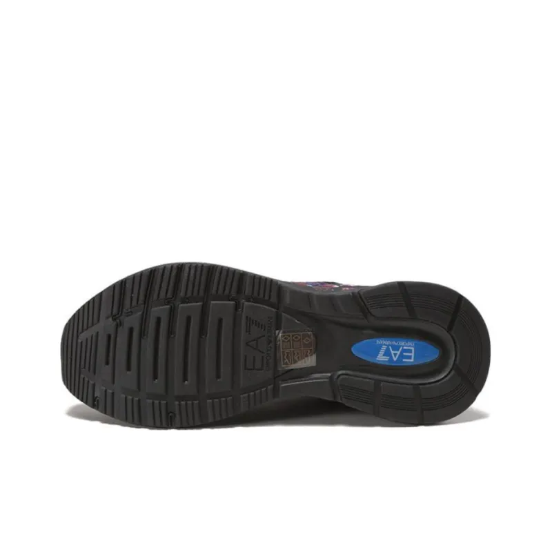 EMPORIO ARMANI EA7 Low-Top Sports Casual Shoes Unisex Black-5