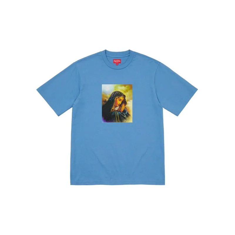 Supreme Mary Rhinestone S/S Top-5