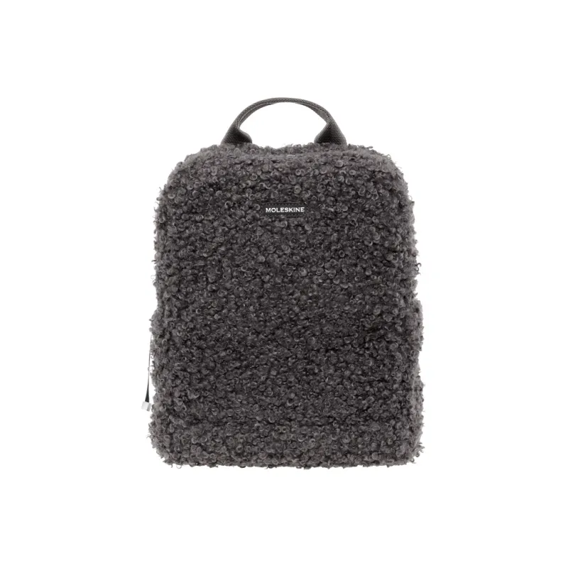 MOLESKINE Polyester Laptop Bag Travel Bag Backpack Regular Unisex Gray-0
