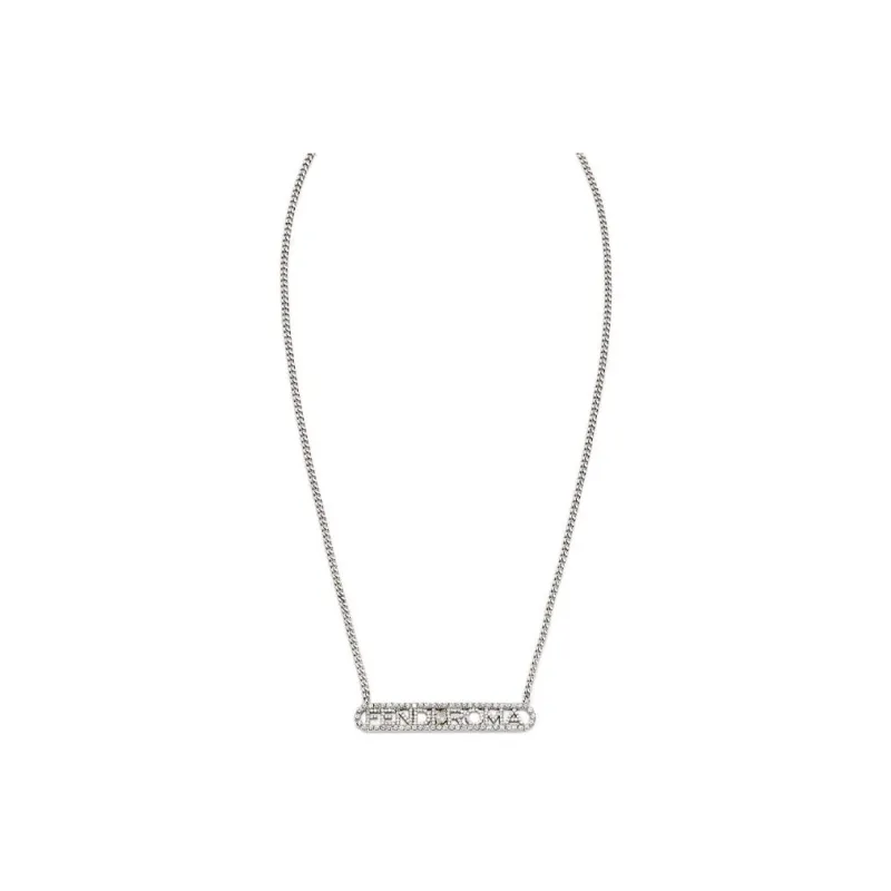 FENDI Necklaces Women's Silver-0