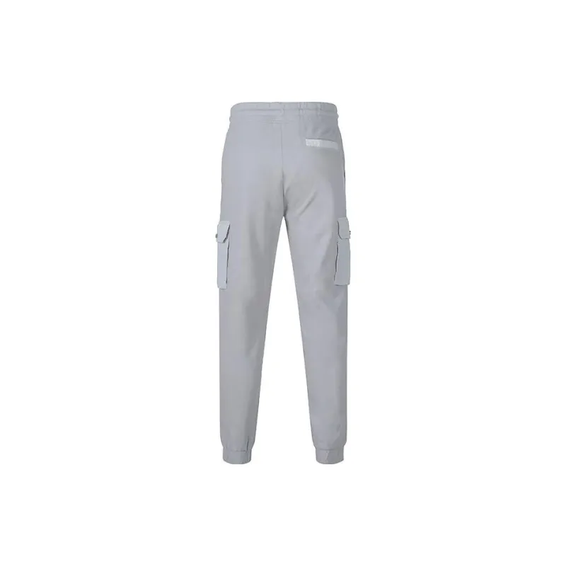 HUGO BOSS Knitted Sweatpants Men Medium Gray-1