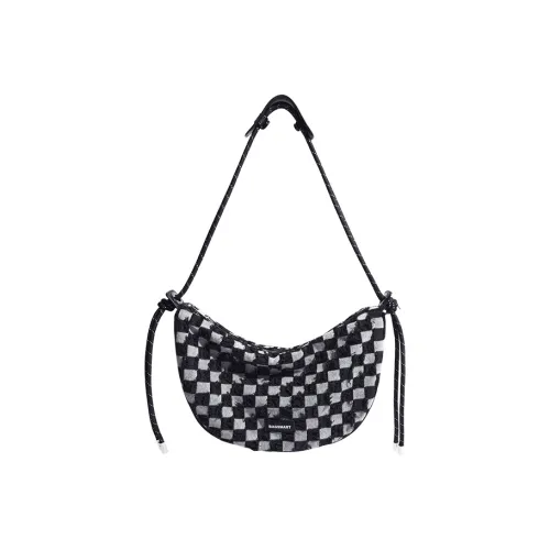 BAGSMART Denim Tassel Bag Crossbody Bag Shoulder Bag Women's Black