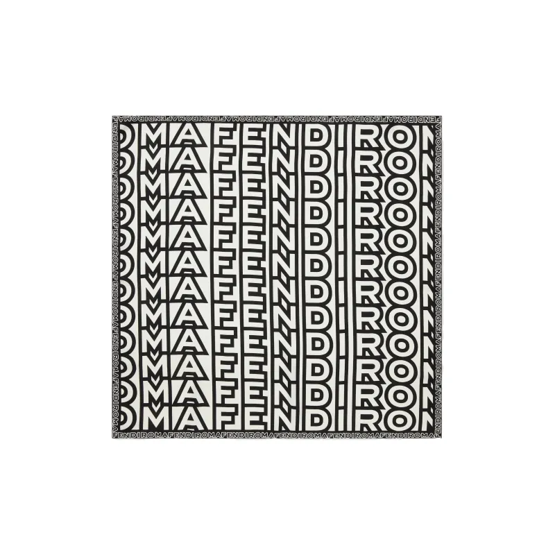 FENDI By Marc Jacobs Foulard Two Tone Silk Foulard-0
