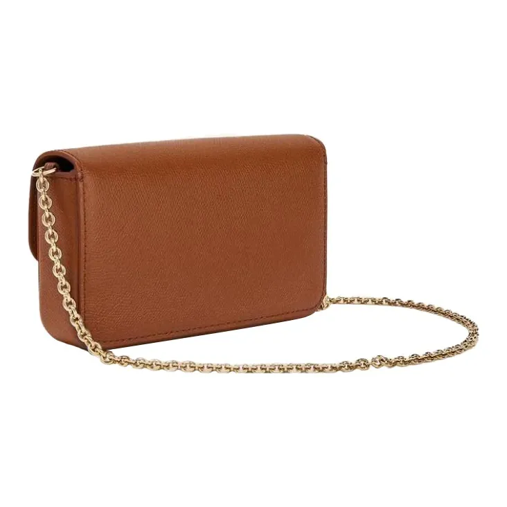 Furla 1927 Collection Leather Crossbody Bag, Shoulder Bag Mini Women's Brown-1