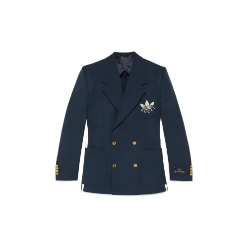 Adidas X GUCCI Business Suits Men Blue