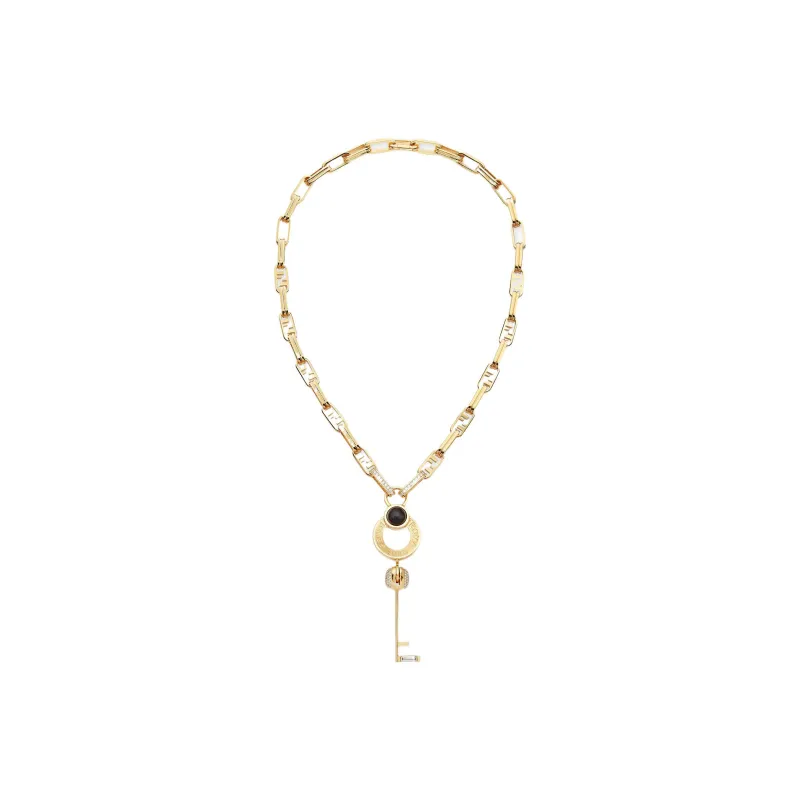 FENDI Necklaces Women's Gold-0