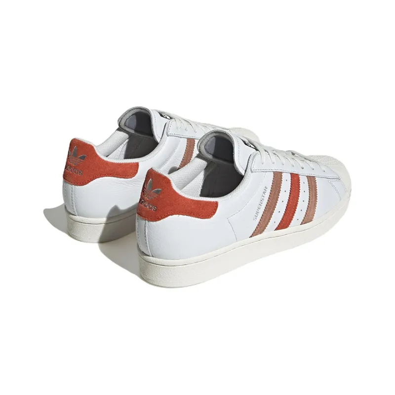Adidas Superstar Crystal White Preloved Red-3