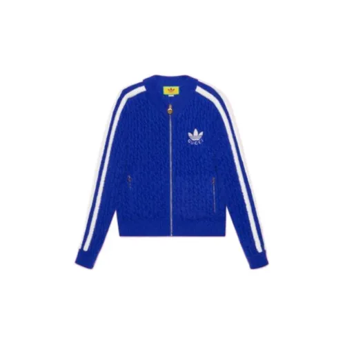 Adidas X GUCCI Jackets Men Blue