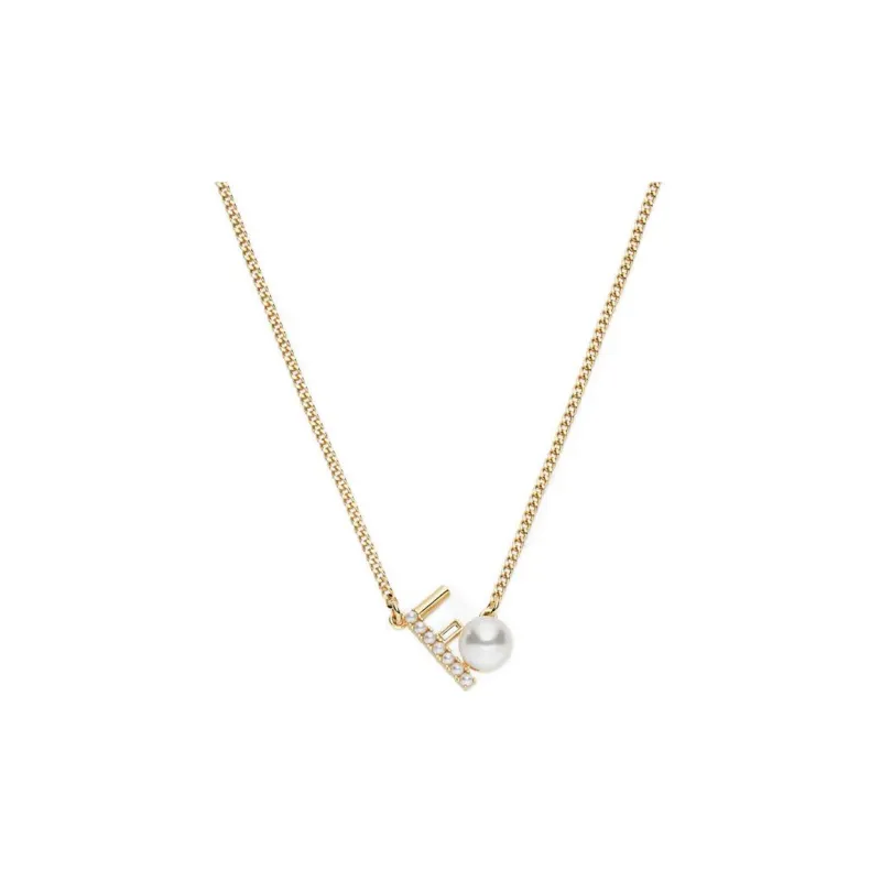 FENDI Necklaces Women's Gold-0