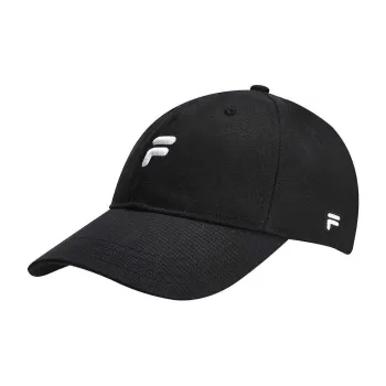FILA FUSION Cotton Baseball Caps Unisex Pitch Black