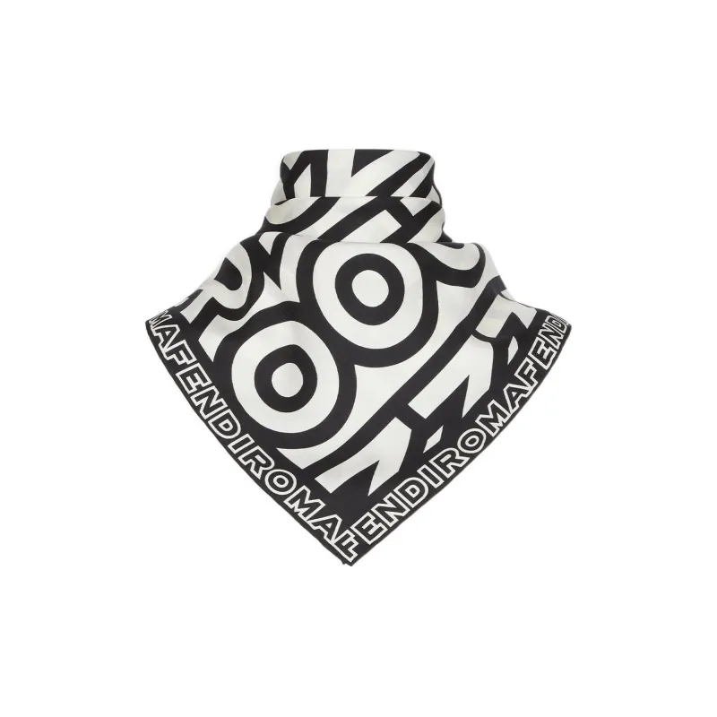 FENDI By Marc Jacobs Foulard Two Tone Silk Foulard-1