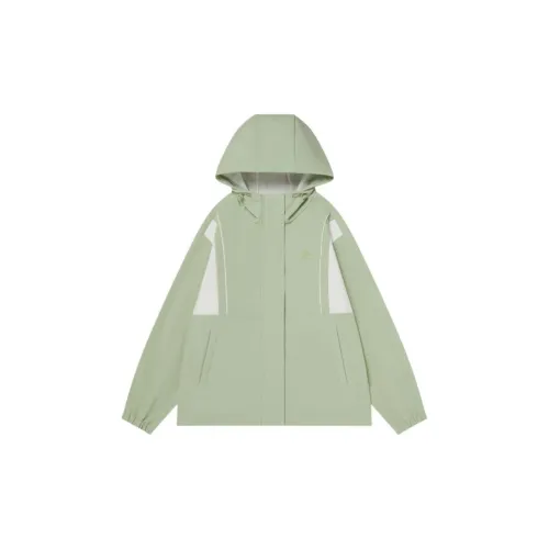 PEAK Trench Coats Women's Spider Silk Green