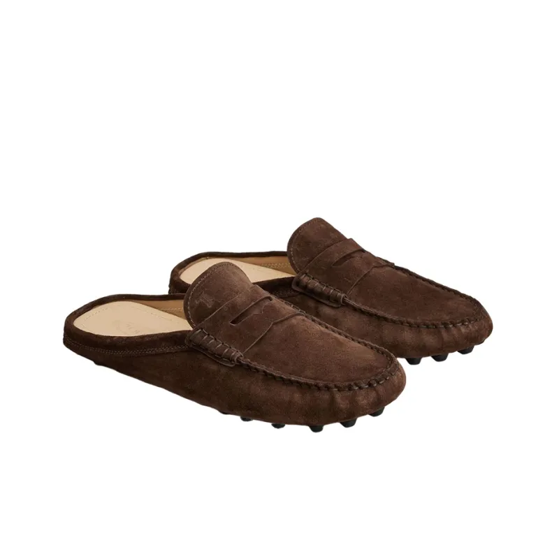 TOD'S Gommino Bubble Suede Mules-2