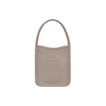 LONGCHAMP Le Foulonné Cow Leather Storage Bags Handbags Extra Small Women's Streptopelia Gray