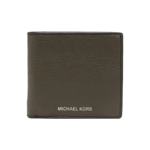 MICHAEL KORS Leather Wallet Men's Green