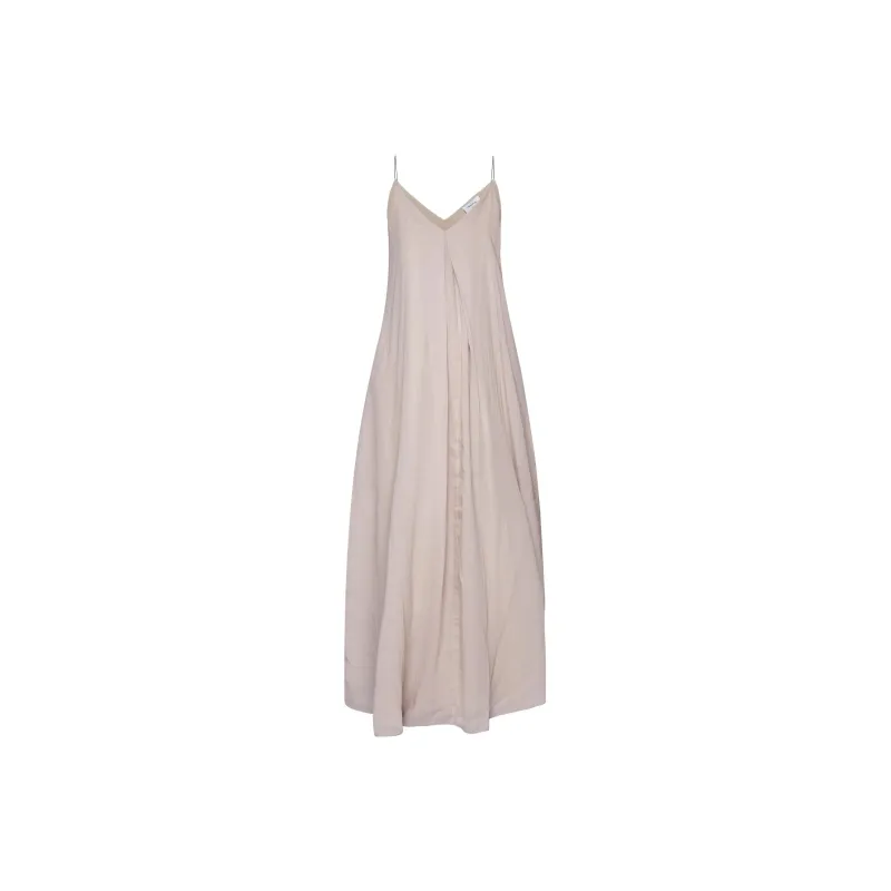 Fabiana Filippi V Neck Embellished Strap Dress-1
