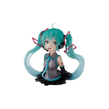 TAITO Hatsune Miku Vocaloid 39th Anniversary Chest Statue Bonus Gifts 15cm